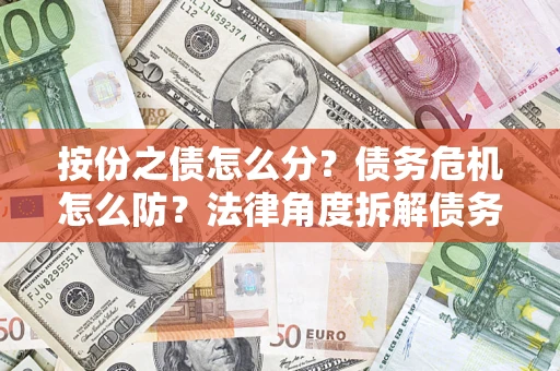 济南按份之债怎么分？债务危机怎么防？法律角度拆解债务分配与风险自保指南