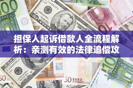 济南担保人起诉借款人全流程解析：亲测有效的法律追偿攻略