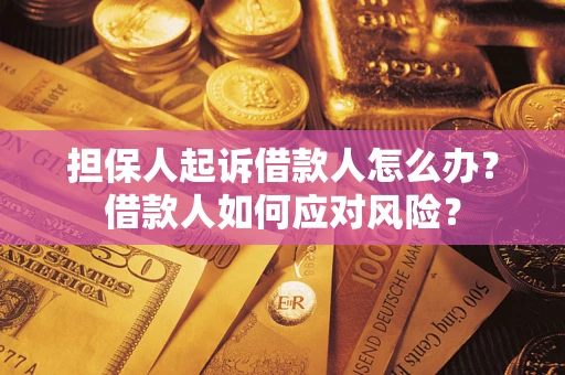 济南担保人起诉借款人怎么办？借款人如何应对风险？