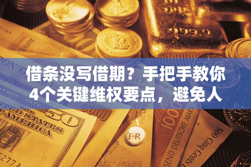济南借条没写借期？手把手教你4个关键维权要点，避免人财两空