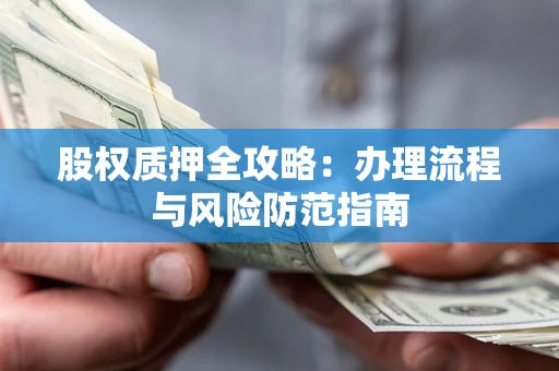 济南股权质押全攻略：办理流程与风险防范指南