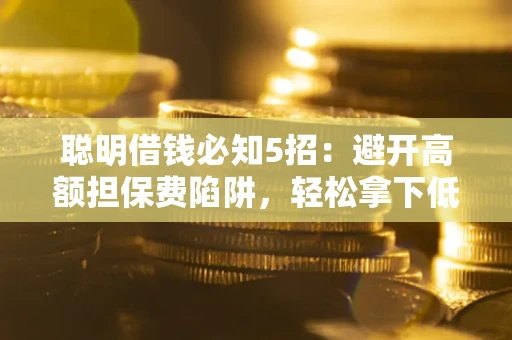 济南聪明借钱必知5招：避开高额担保费陷阱，轻松拿下低息贷款